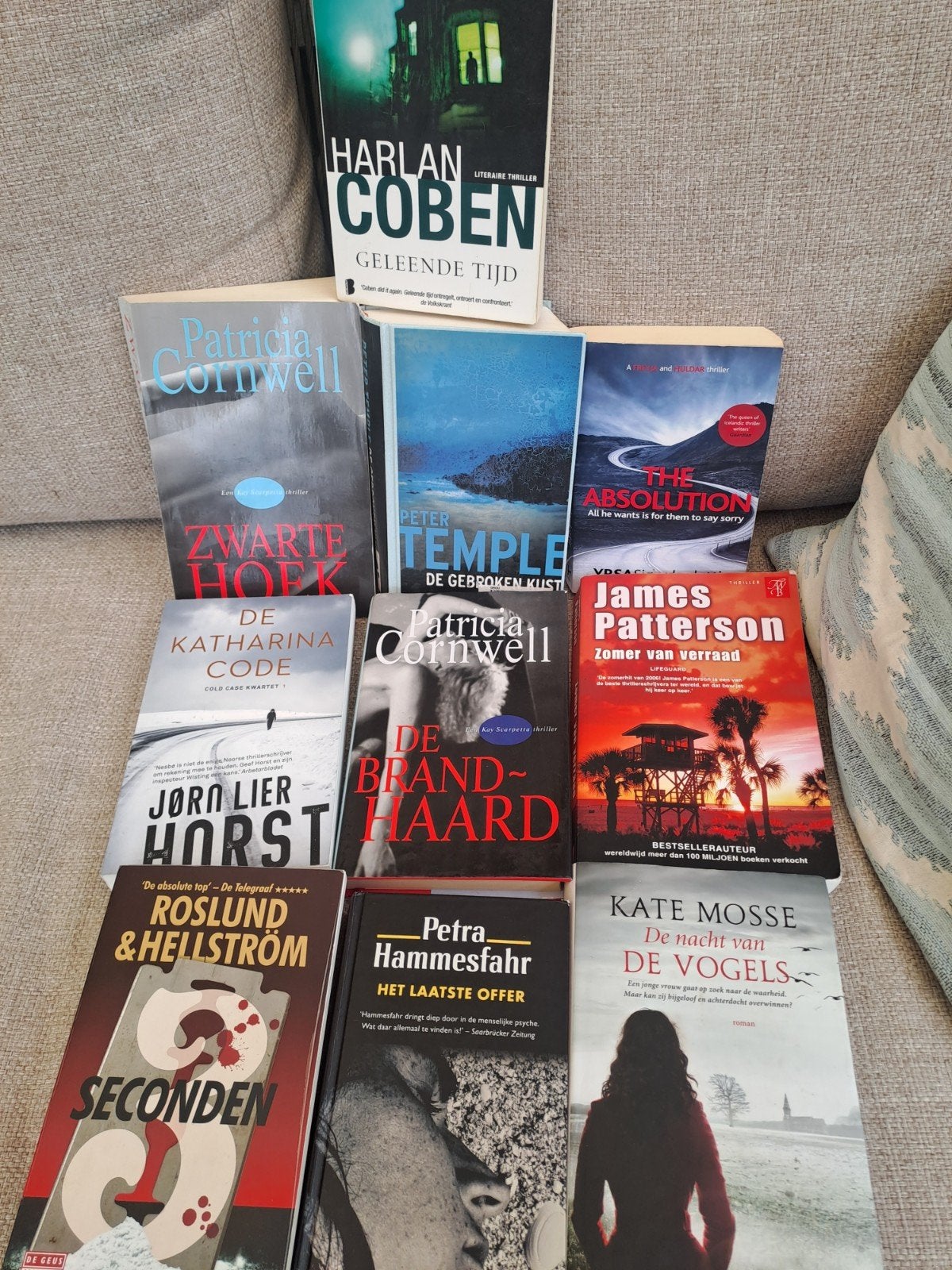 thrillers - diverse auteurs, Boeken, Thrillers, Ophalen of Verzenden, Gelezen