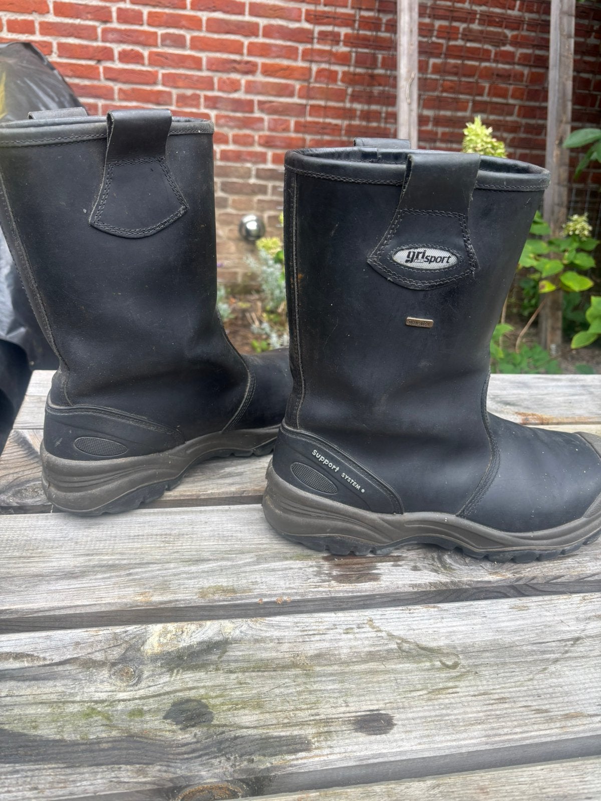 Z.g.a.n. werklaarsen Gri sport S3, Tuin en Terras, Ophalen, Zo goed als nieuw, Laarzen
