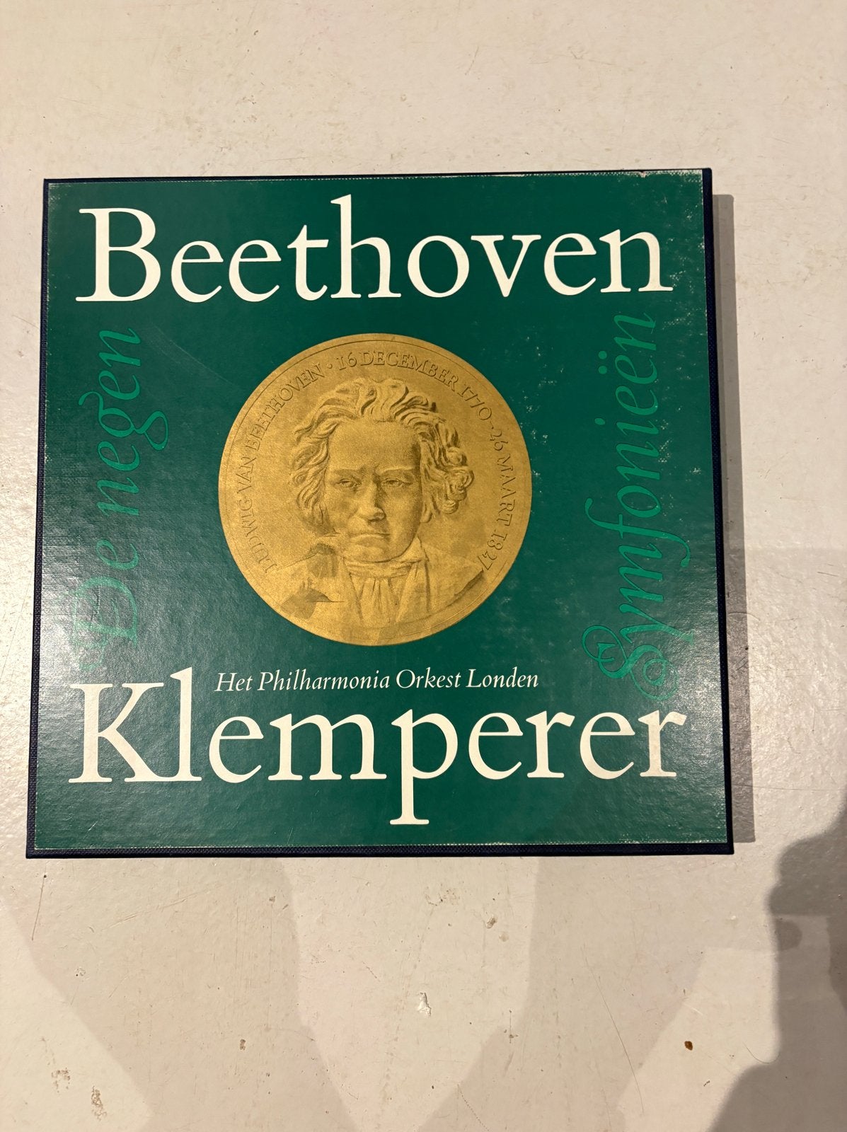 Beethoven Symfonieën - Klemperer - Het Philharmonia Orkest, Gebruikt, Boxset, Symfonie, Ophalen of Verzenden