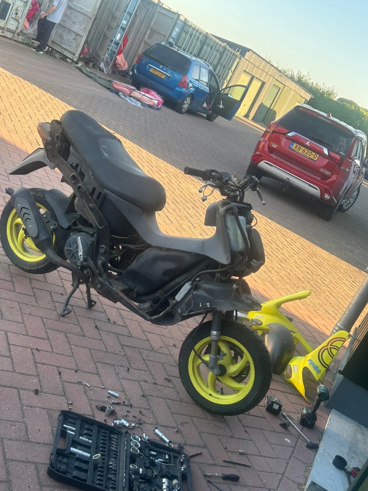 Runner sp pro 50cc scooter malossi 180cc vespa gilera, Ophalen, Piaggio