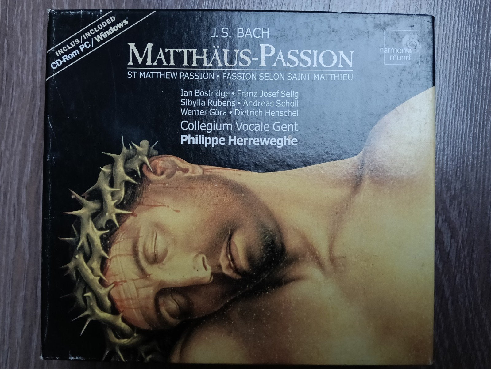 Bach Matthäus-Passion CD Boxset - Philippe Herreweghe, Cd's en Dvd's, Cd's | Klassiek, Gebruikt, Oratorium, Boxset, Barok, Bach