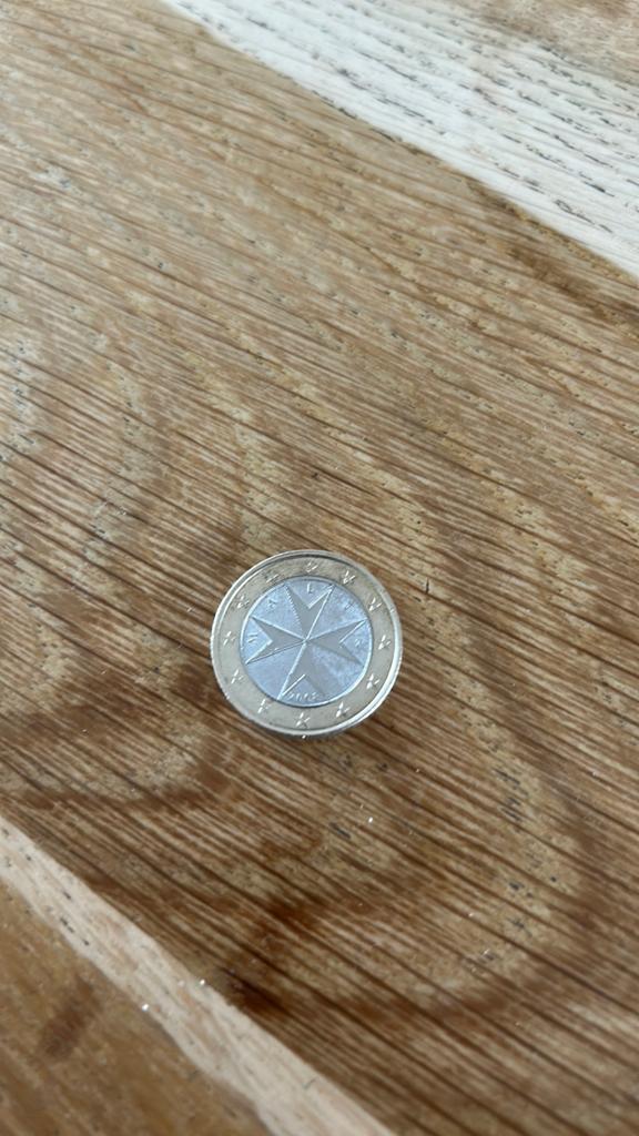 1 euro munt uit malta, Postzegels en Munten, Munten | Europa | Euromunten, Ophalen of Verzenden, Malta, 2 euro