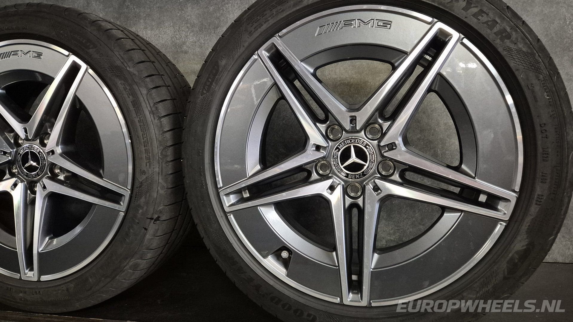 18 inch Mercedes velgen C klasse W206 AMG zomerbanden S206, 18 inch, Gebruikt, -, -