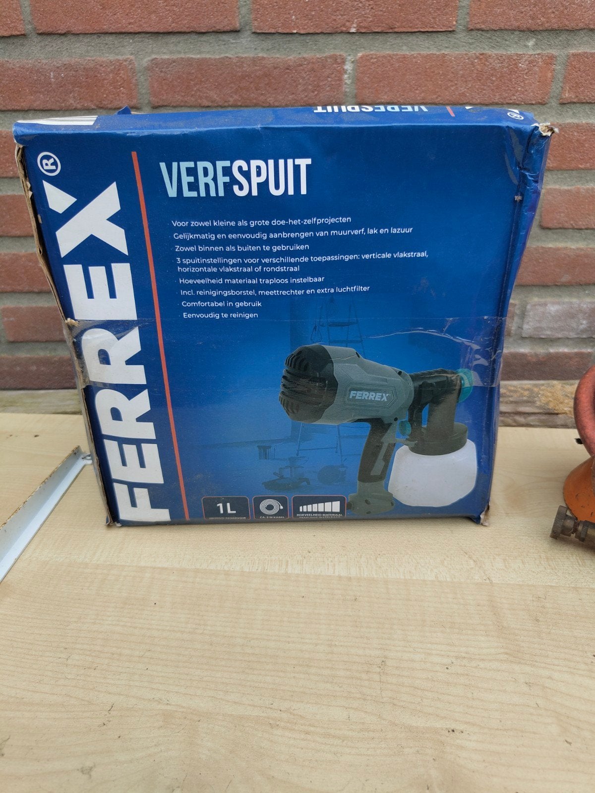 verfspuit, Ophalen of Verzenden, Nieuw