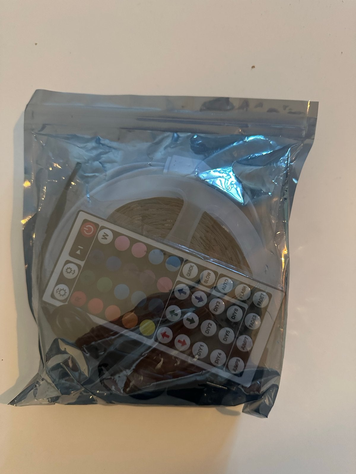 LED strip met afstandsbediening, Led-lamp, Meerkleurig, Kleur aanpasbaar, Nieuw