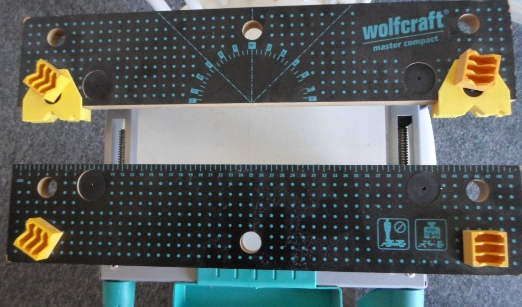 Werkbank 3x, Doe-het-zelf en Verbouw, Ophalen, Gebruikt, Bankschroef
