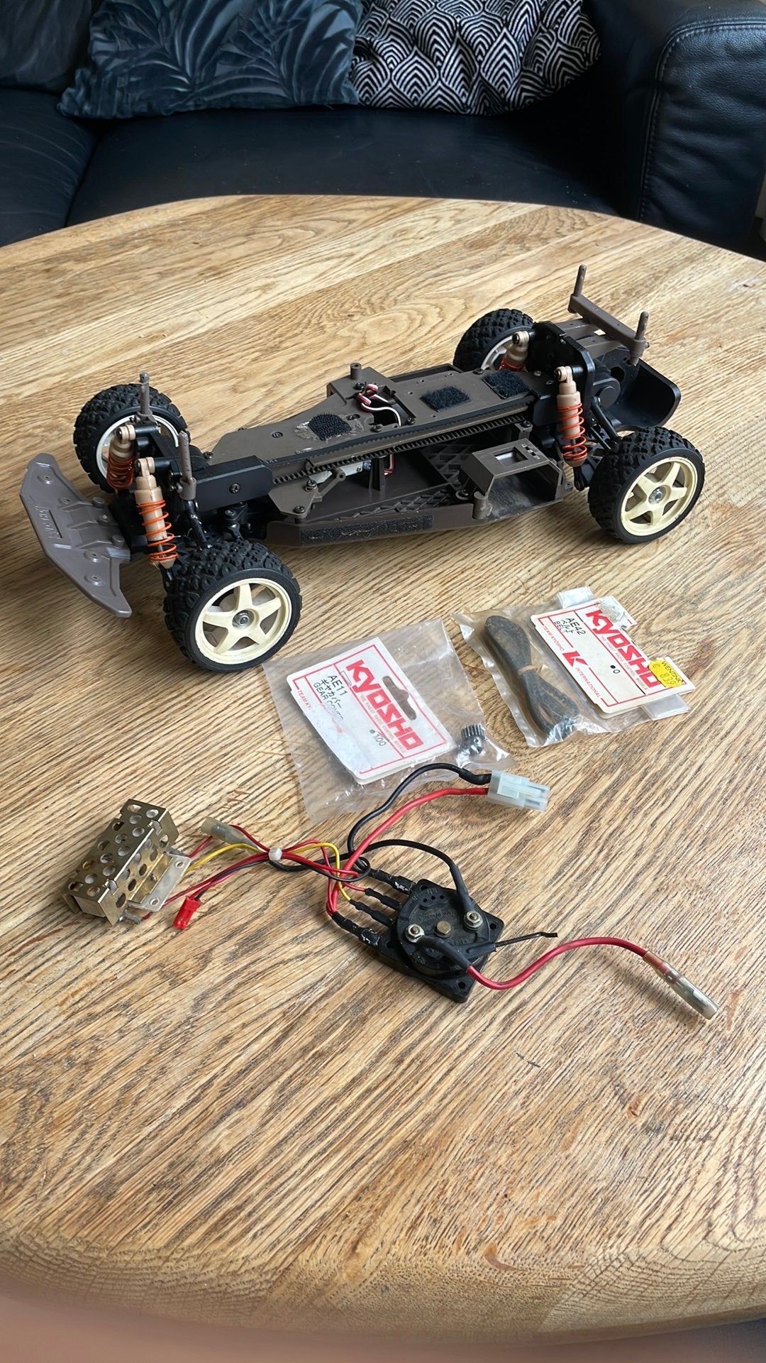 Retro 1994 Kyosho Pure Ten Alpha EP rally, Ophalen of Verzenden, Overige schalen, Auto onroad