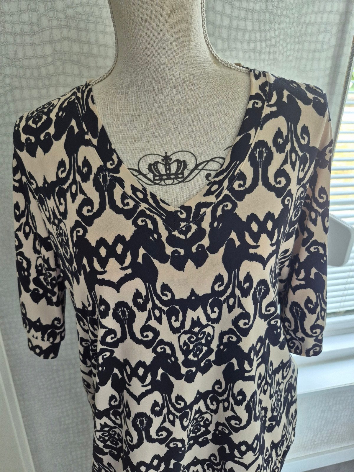Maicazz travelstof top XXL, Kleding | Dames, Tops, Beige, Maat 46/48 (XL) of groter, Ophalen of Verzenden, Korte mouw