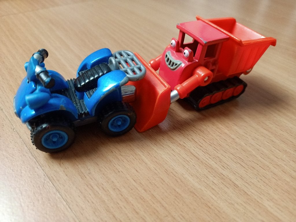 Bob de Bouwer auto Muck en Scrambler, Ophalen, Gebruikt