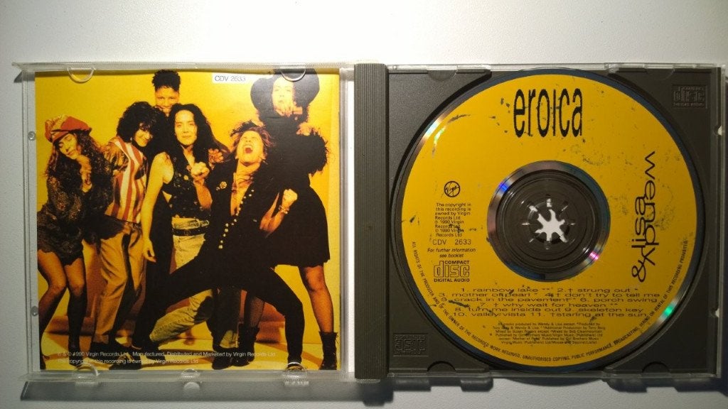 Wendy & Lisa - Eroica, Ophalen of Verzenden, Zo goed als nieuw, Pop, Album
