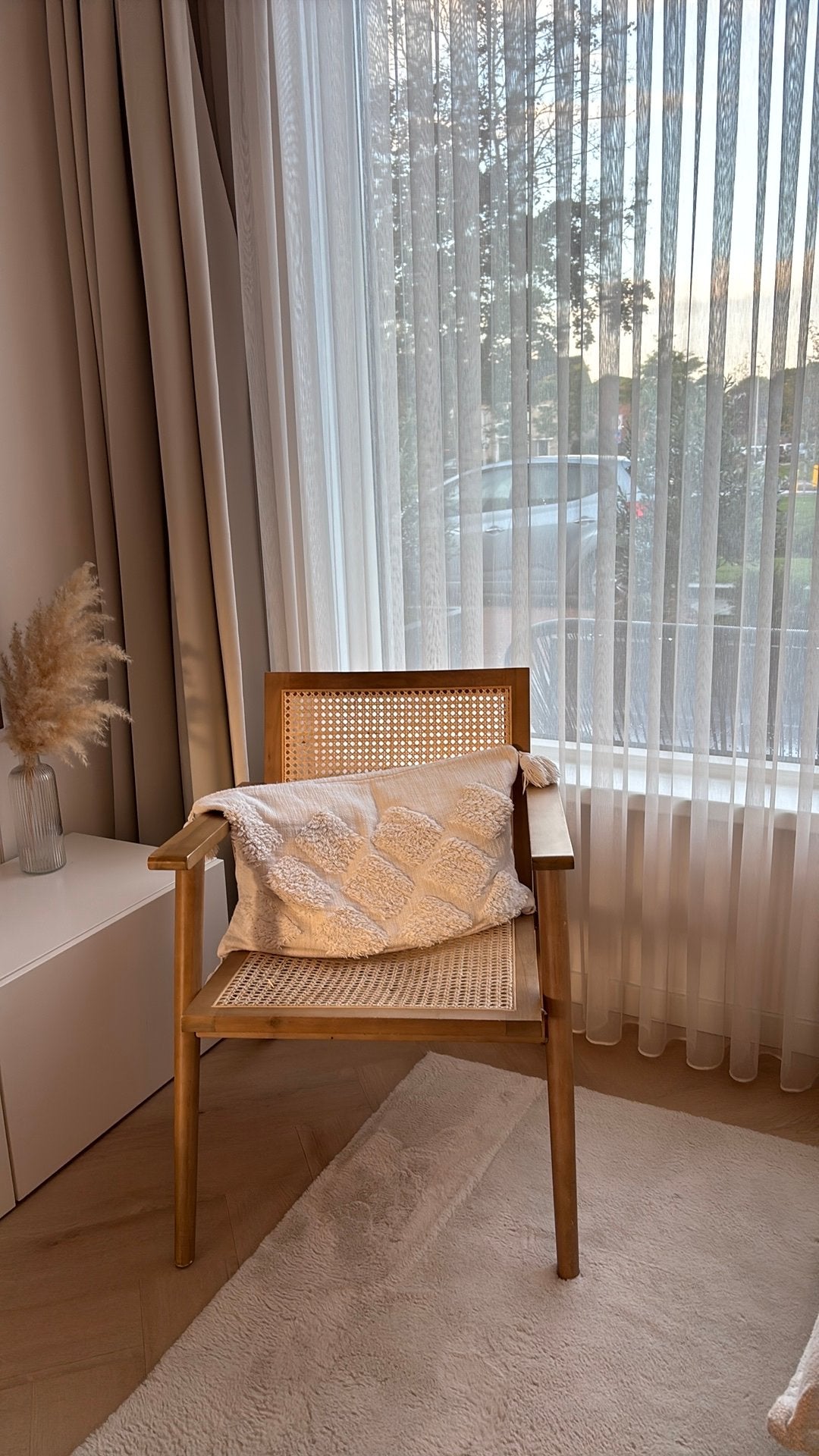 Mooie stoelfauteuil van Karwei, Huis en Inrichting, Ophalen of Verzenden, Gebruikt, 50 tot 75 cm