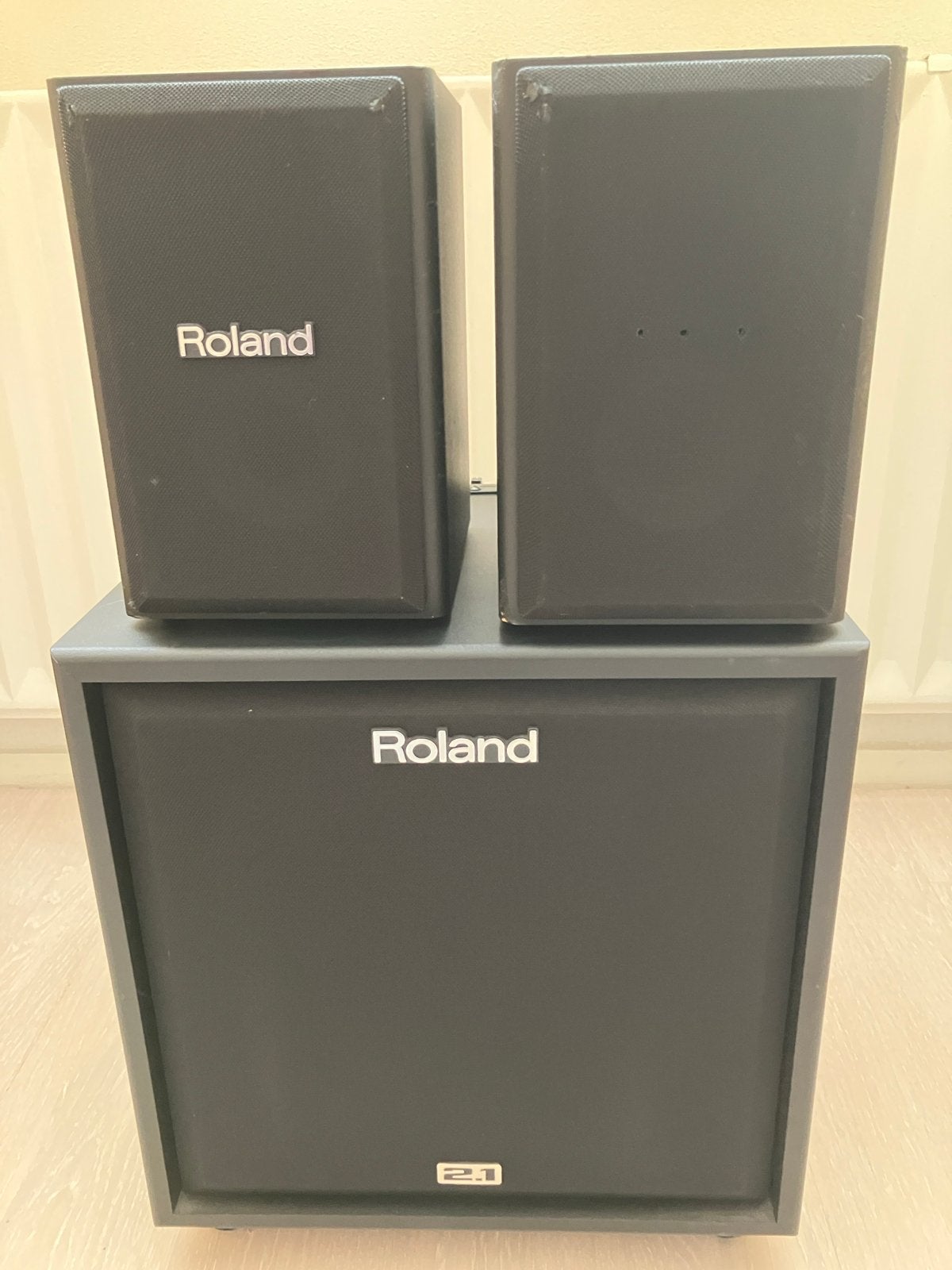 Roland CM-220 CUBE Monitor 2.1 Speakerset, Audio, Tv en Foto, Luidsprekers, Gebruikt, Inclusief kabels, Speakerset, Minder dan 60 watt