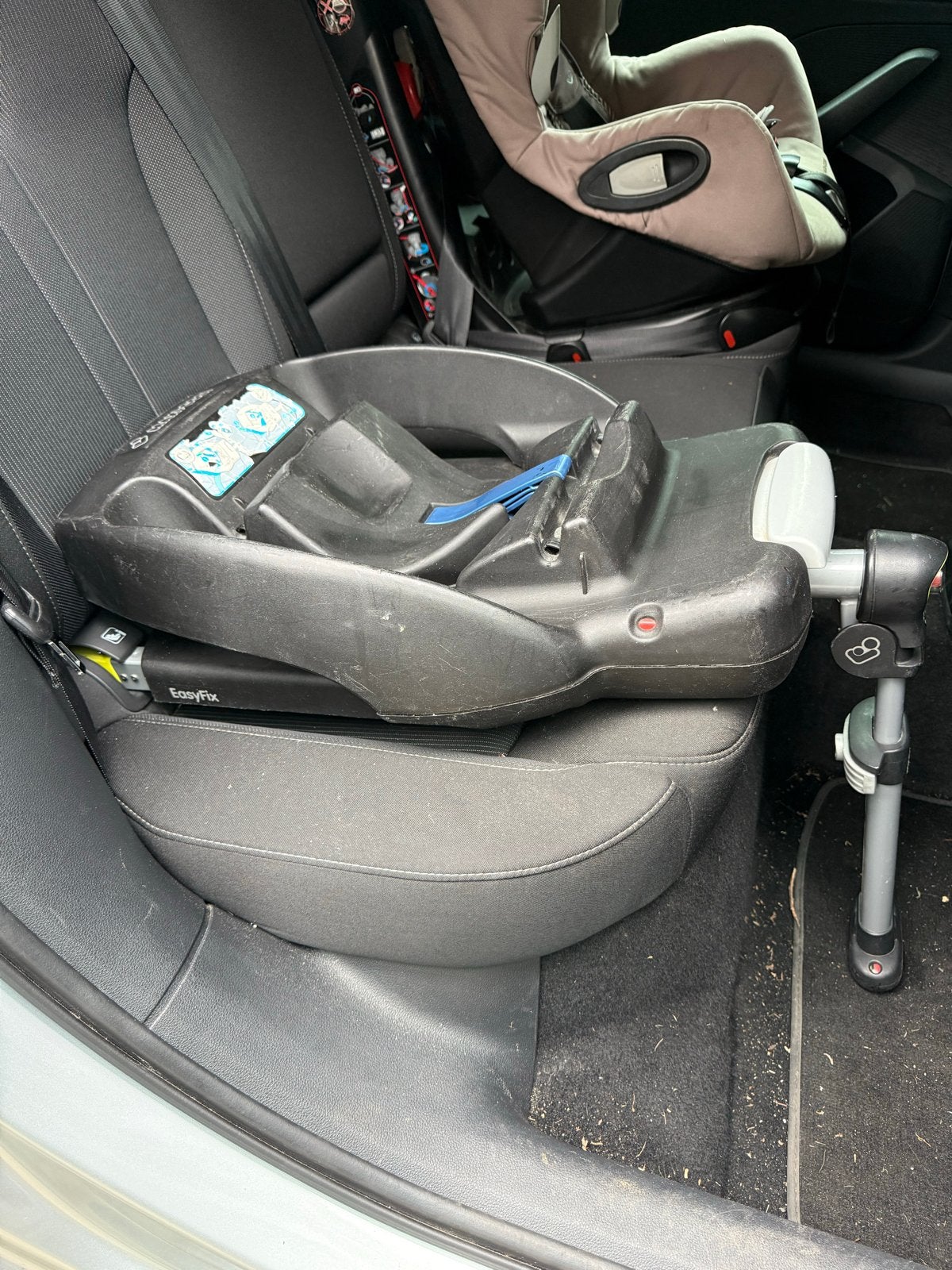 Maxi-Cosi EasyFix base met spiegel, Ophalen of Verzenden, Gebruikt, Maxi-Cosi, Autogordel