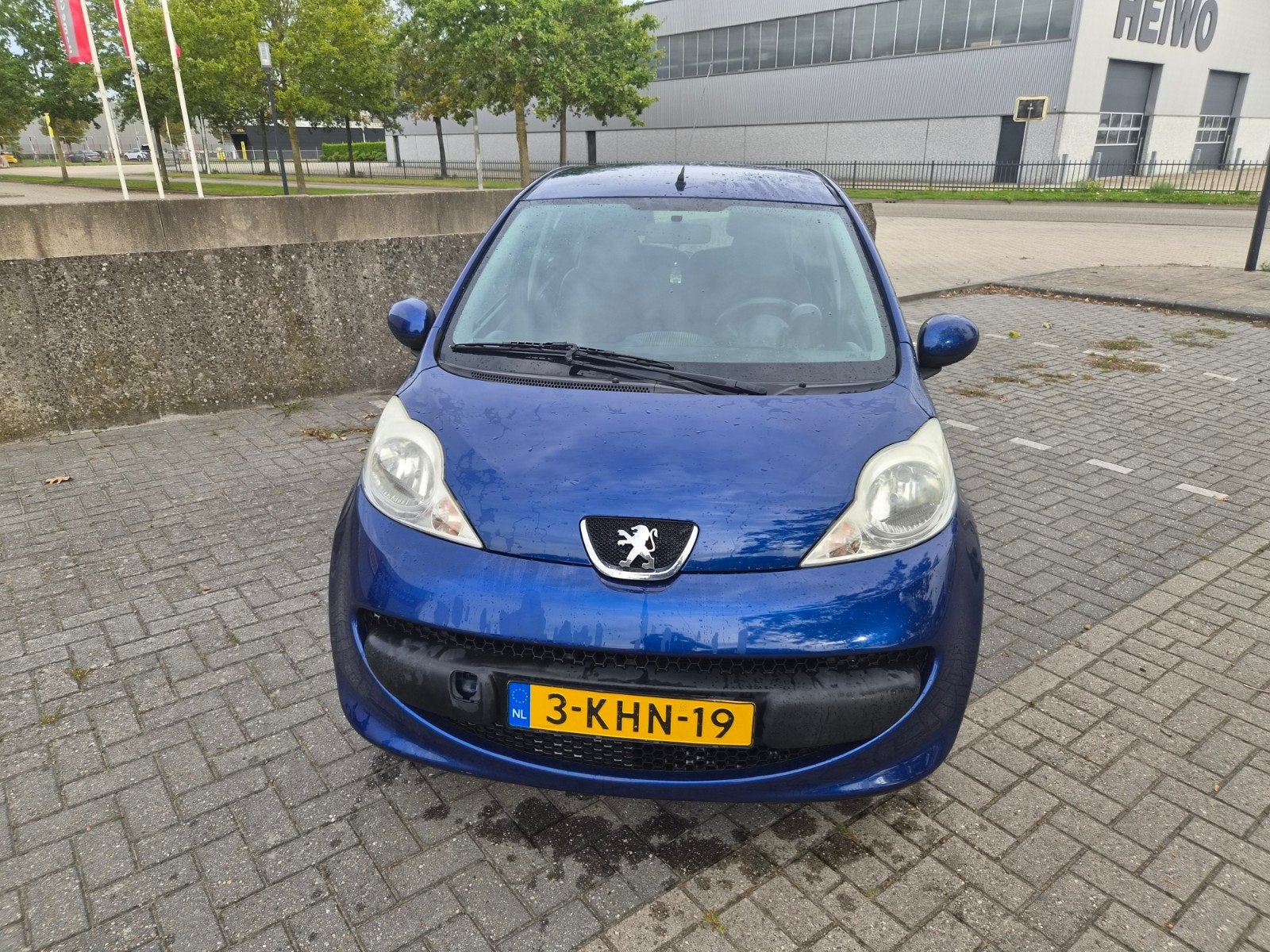 Peugeot 107 1.0 12V 5DR 2007 Blauw Nieuwe APK, Voorwielaandrijving, 68 pk, Bedrijf, Handgeschakeld