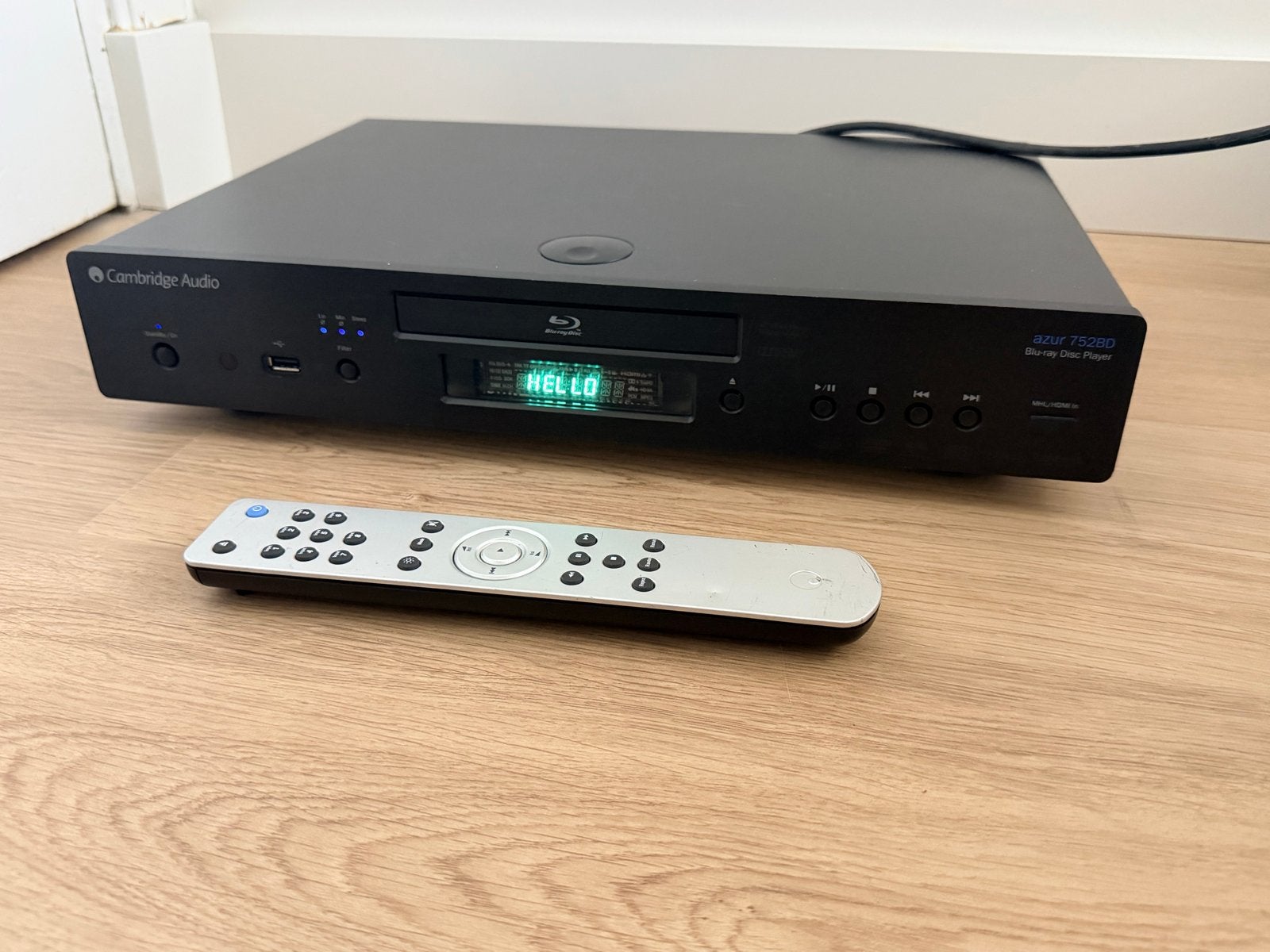 Cambridge Azur 752BD Blu-ray Disc Speler, Audio, Tv en Foto, Blu-ray-spelers, Ophalen of Verzenden, Zo goed als nieuw, Overige merken