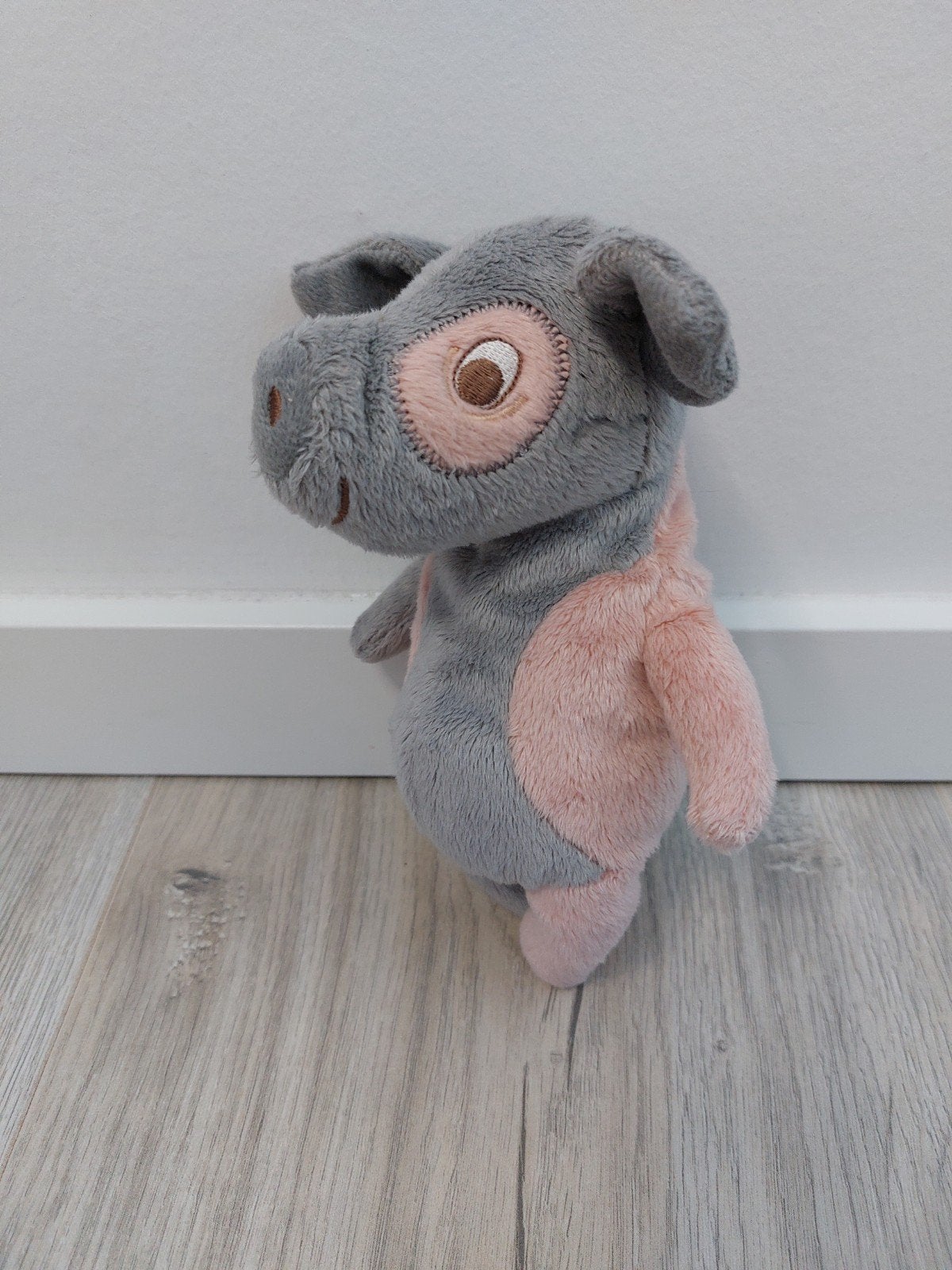 Knuffel Ikea varken kelgris big roze grijs L1207, Ophalen of Verzenden, Zo goed als nieuw