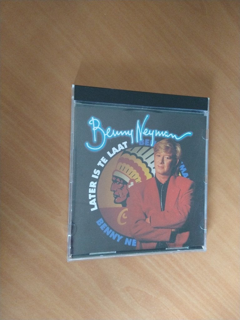 CD Benny Neyman. Later is te laat., Ophalen of Verzenden, Zo goed als nieuw, Levenslied of Smartlap
