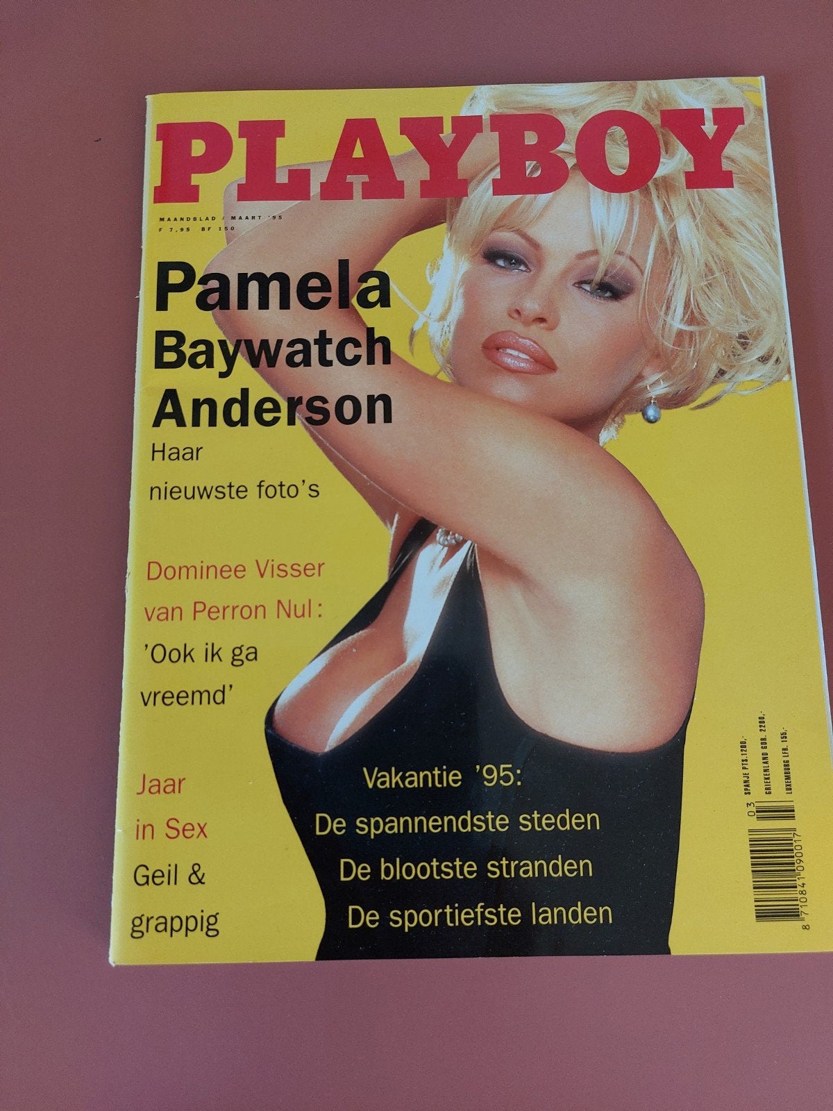 Playboy maart 1995,Pamela Anderson., Ophalen of Verzenden, Zo goed als nieuw