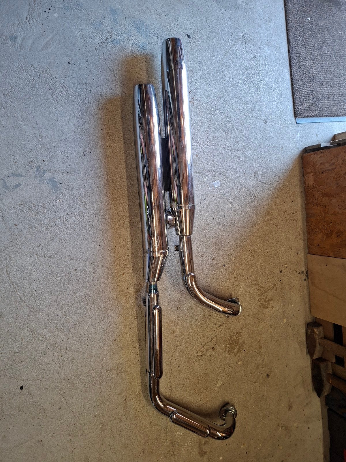Yamaha Wildstar 1600 XV Originele Uitlaat, Motoren, Ophalen of Verzenden, Gebruikt