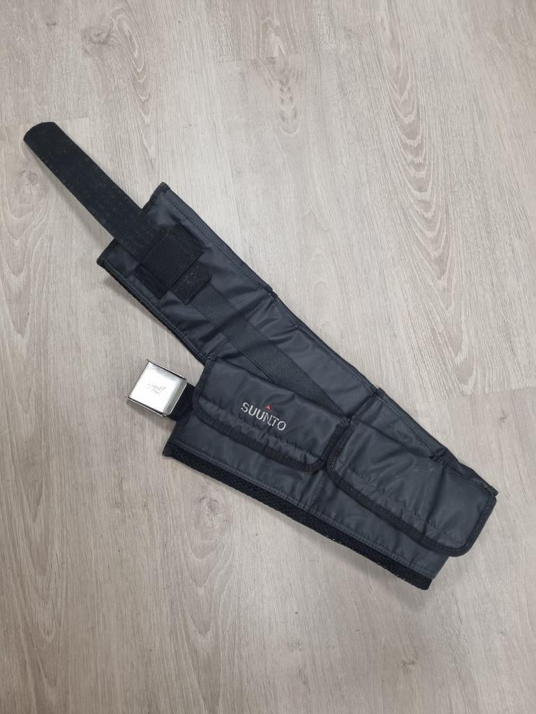 Suunto Softloodgordel Maat L - 5 zakken- max 125cm, Watersport en Boten, Duiken, Ophalen of Verzenden, Zo goed als nieuw, Lood of Loodgordel