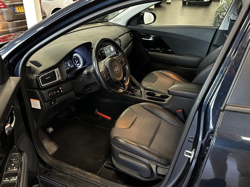 Kia Niro 1.6 GDi Hybrid DynamicLine NL auto ,Cruise control, Auto's, Kia, Gebruikt, Euro 6, 2 kWh, Blauw