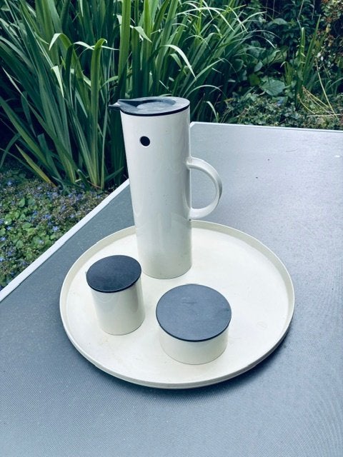 Stelton koffieset Erik Magnussen, Kunststof, Ophalen of Verzenden, Grijs, Overige merken