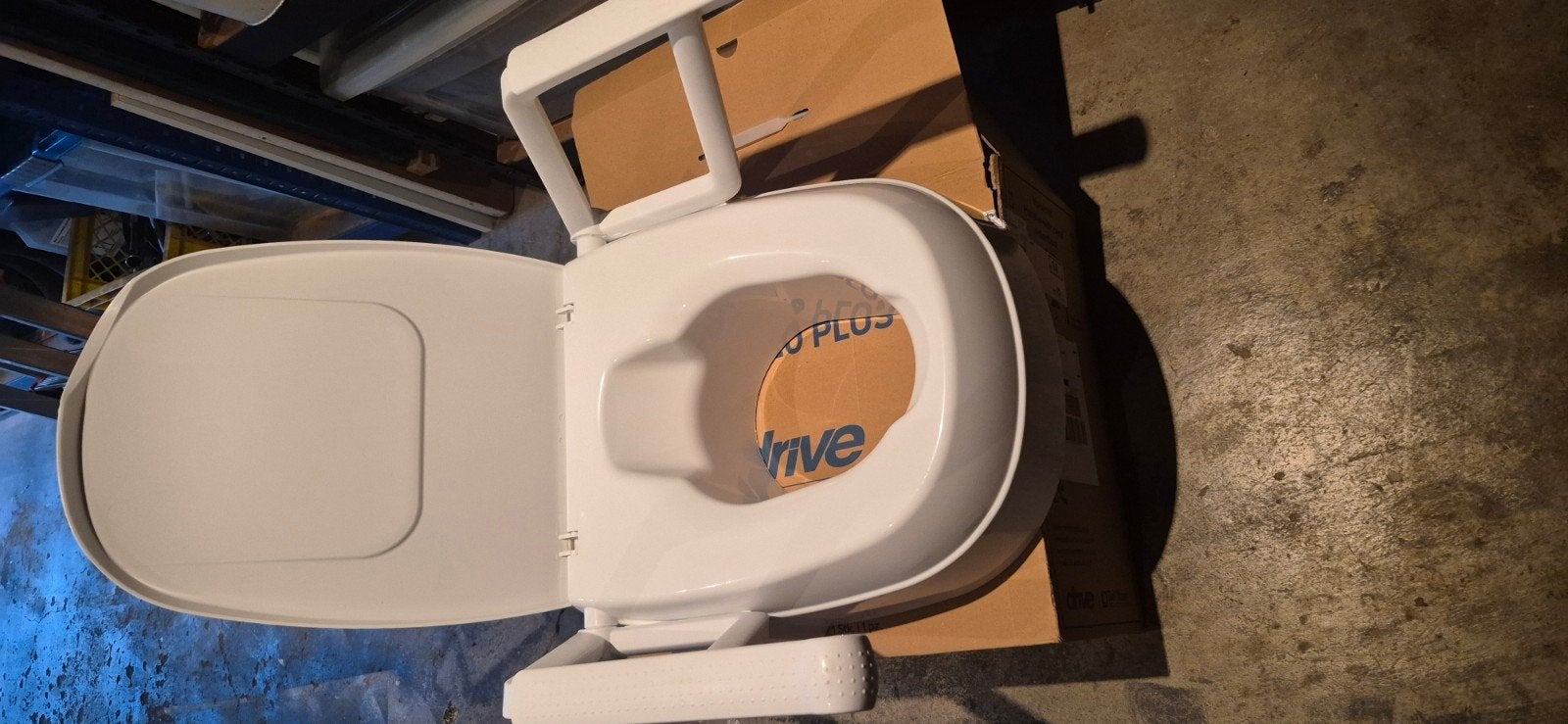 te koop wc verhoger met armsteunen, Ophalen