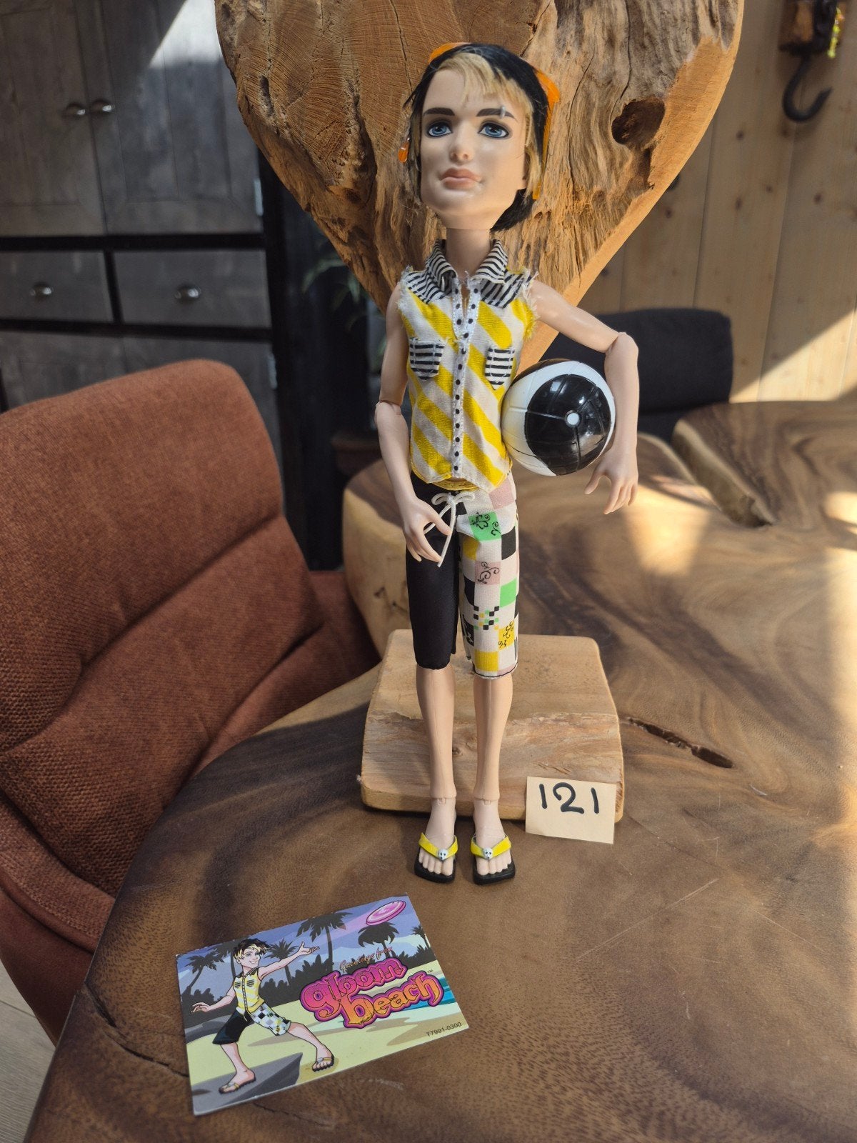 Monster High Gil Webber Pop met Accessoires, Kinderen en Baby's, Ophalen of Verzenden, Zo goed als nieuw, Overige typen