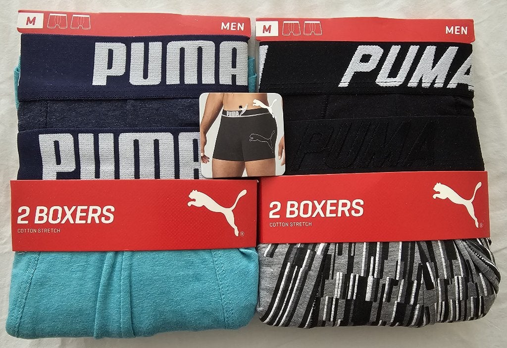2 sets Puma en 1 set Jack&Jones boxershorts - mt M (7 stuks), Ophalen of Verzenden, Overige kleuren, Boxer
