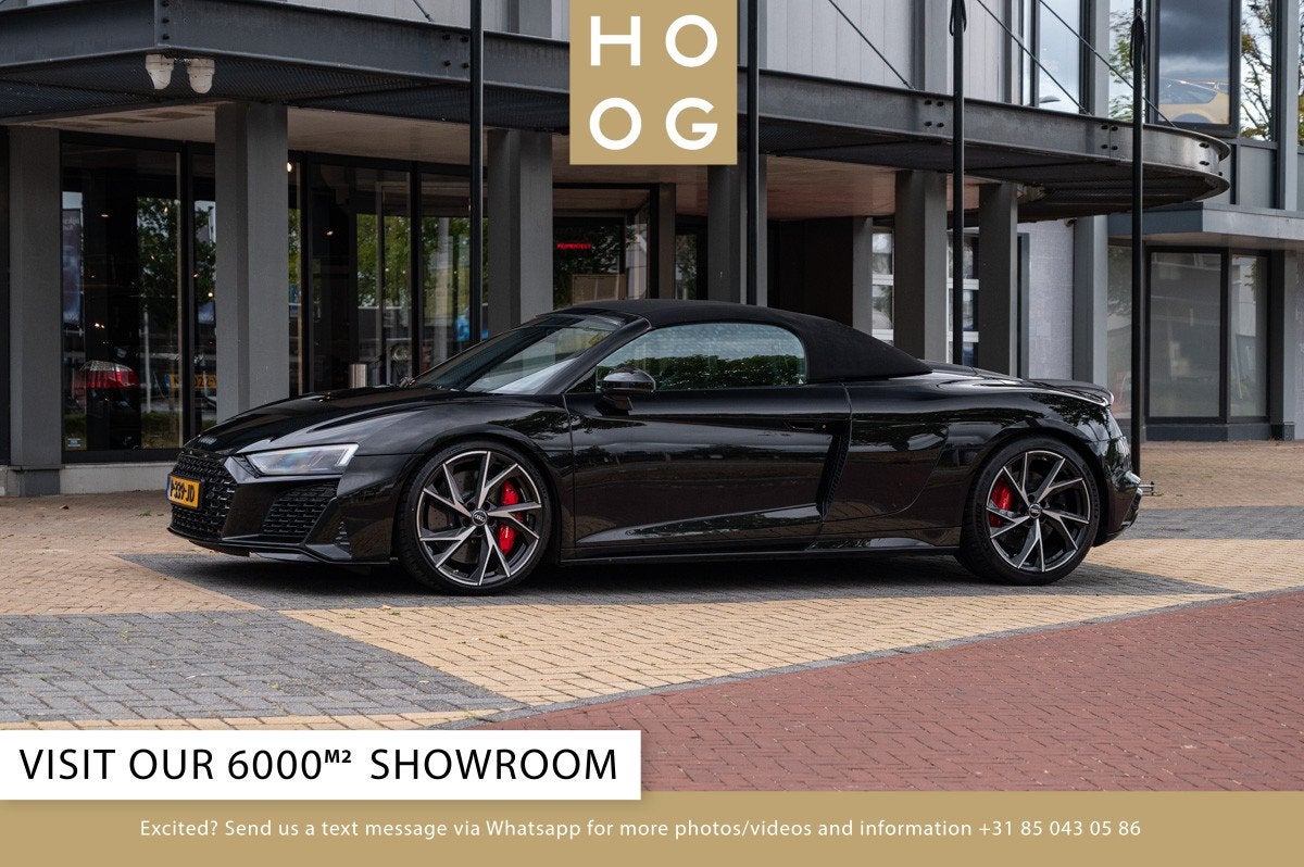Audi R8 Spyder V10 Performance (bj 2020, automaat), Auto's, Audi, Automaat, Gebruikt, Euro 6, Overige kleuren