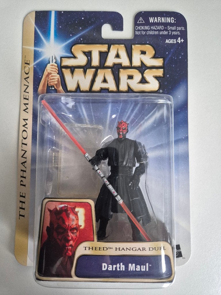 Star Wars Saga 04 HoF Darth Maul Theed Hanger Duel, Ophalen of Verzenden, Nieuw, Actiefiguurtje