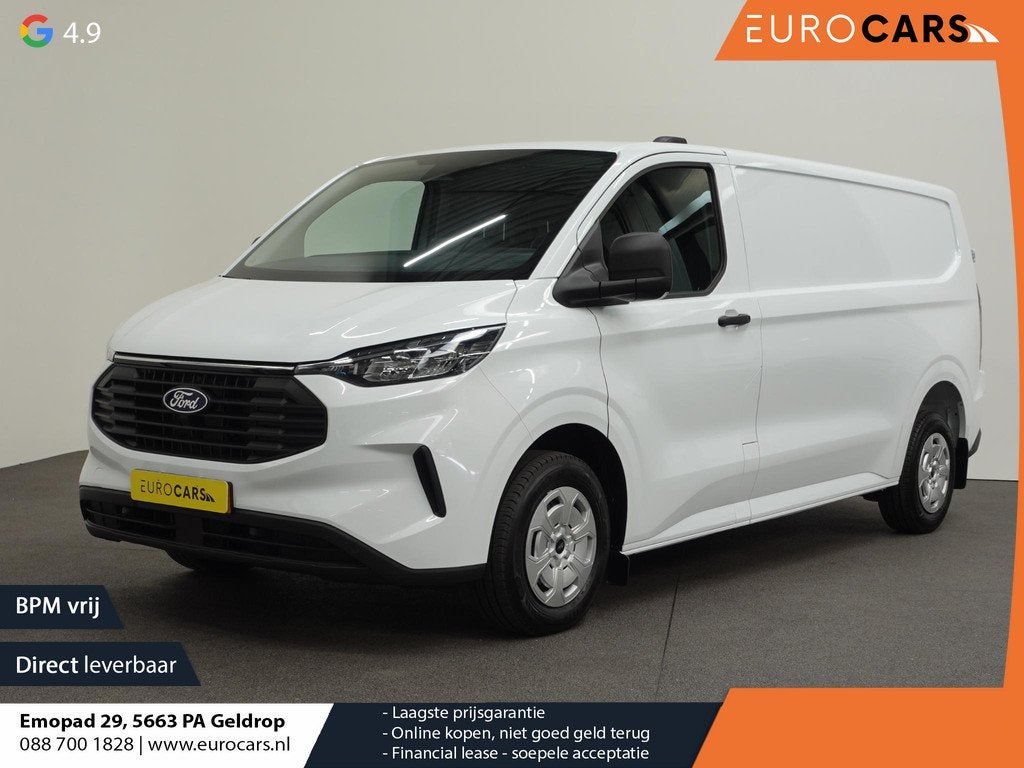 Ford Transit Custom 300 2.0 TDCI L2H1 Trend NIEUW MODEL Auto, Auto's, 4 cilinders, 2800 kg, Wit, Origineel Nederlands