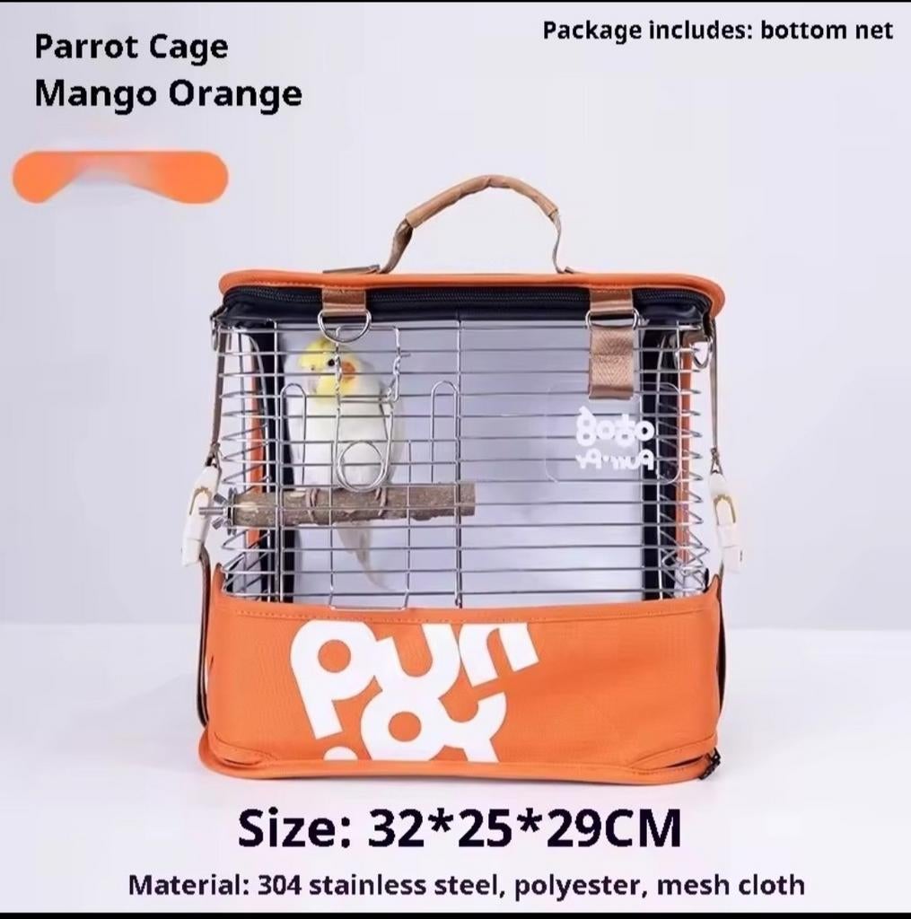 Nieuwe vogel reistas, Ophalen of Verzenden, Nieuw, Metaal, Vogelkooi
