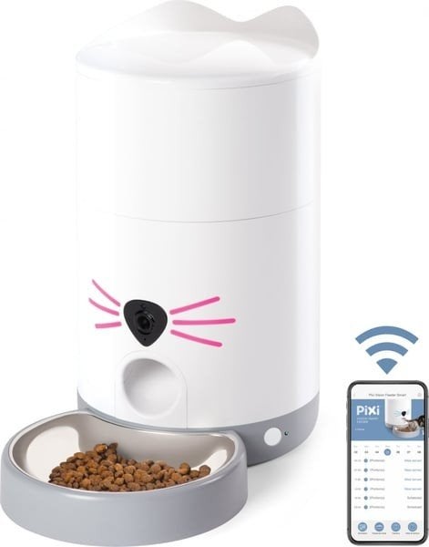 Catit Pixi Smart Feeder Vision voerautomaat, ., Automatisch, Nieuw, Ophalen of Verzenden