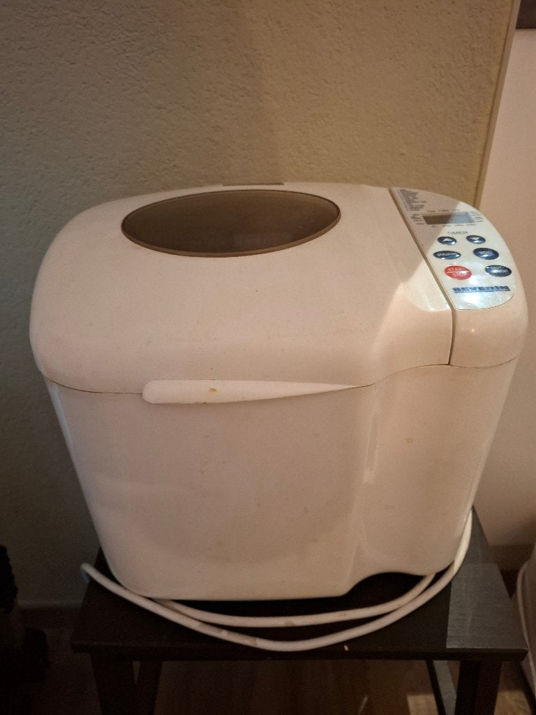 broodbak machine, Gebruikt, 800 tot 1200 gram deeg, Kijkvenster, Ophalen