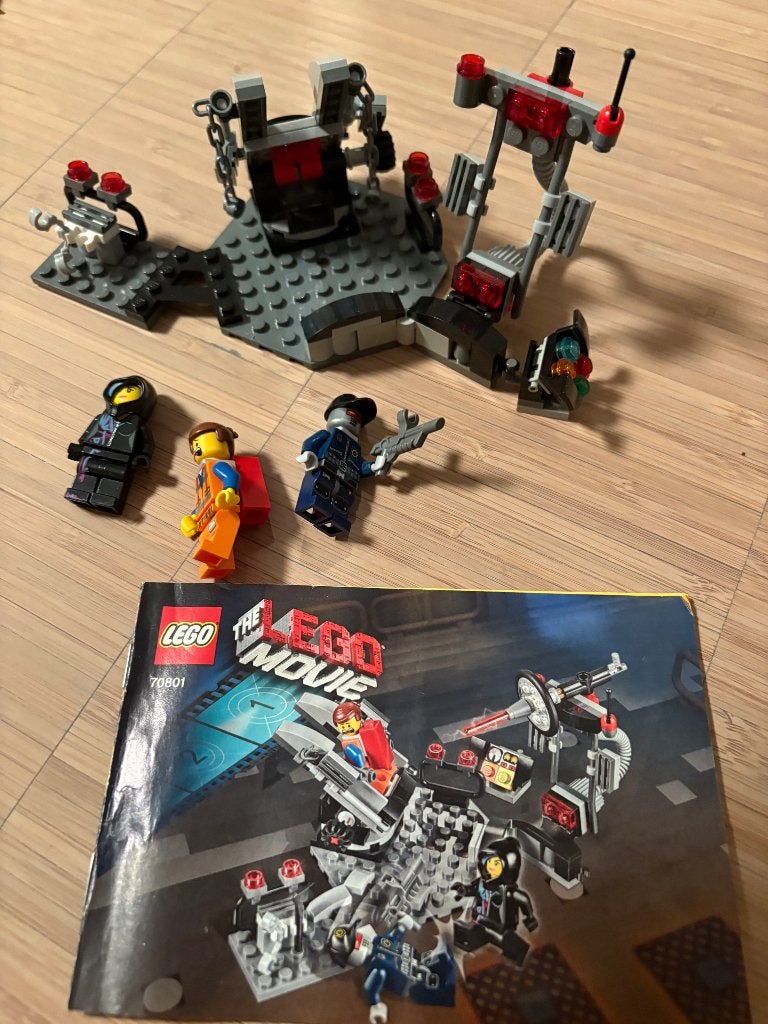 Lego movie 70801, Gebruikt, Overige thema's, Lego, Ophalen of Verzenden