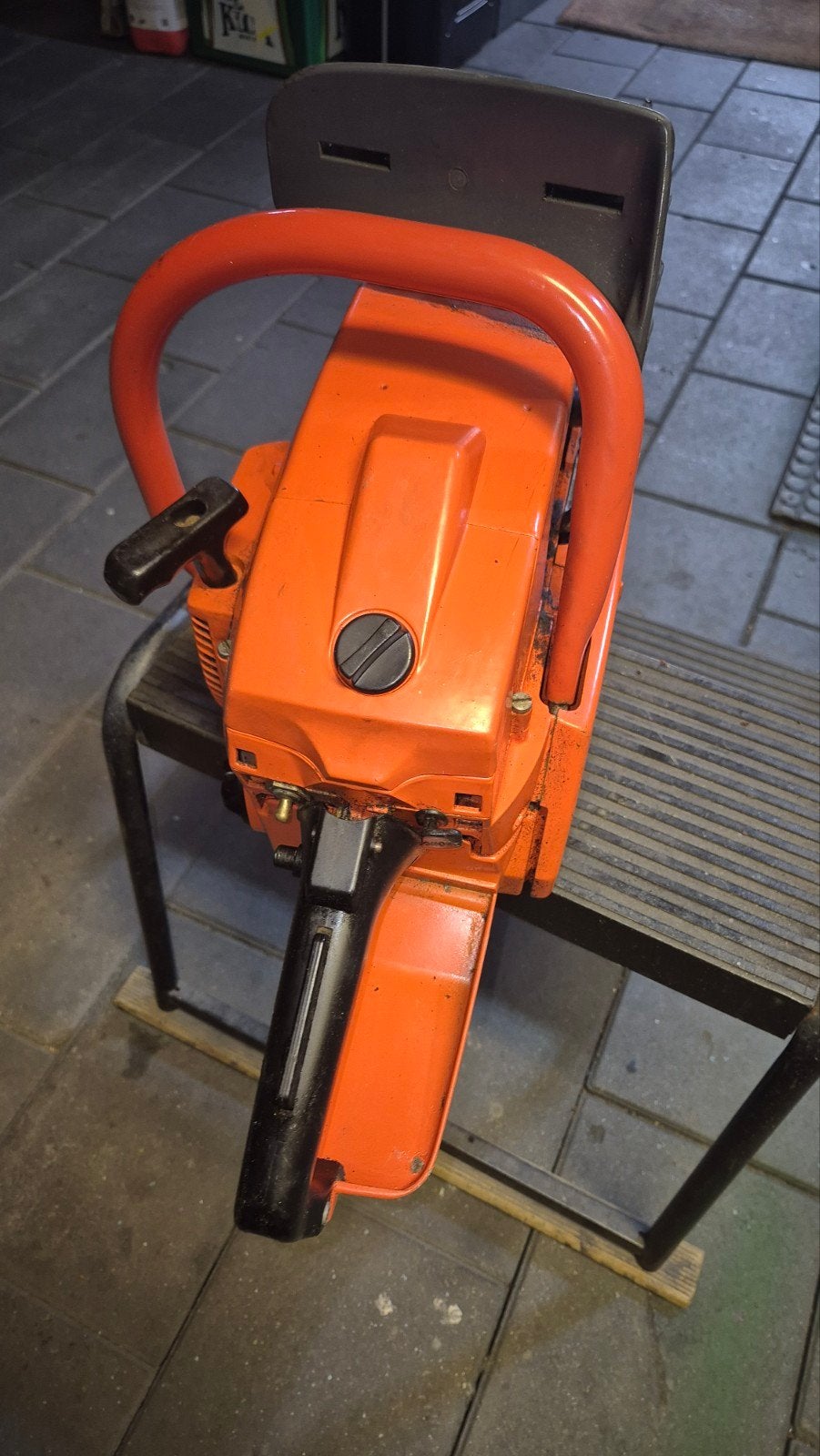 Kettingzaag dolmar 117 sterke zaag, Tuin en Terras, Ophalen, Benzine