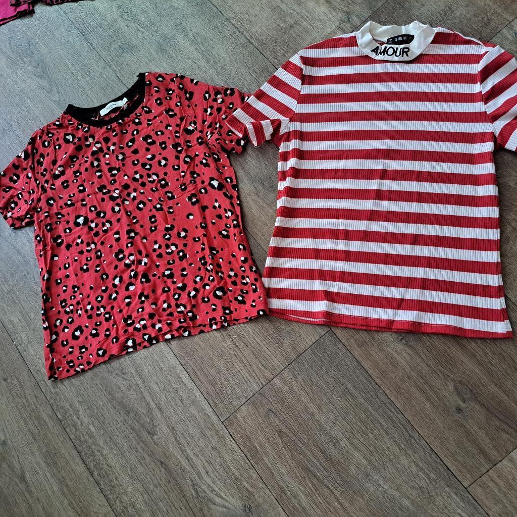 2 shirtjes mt. S, Daphnea, Ophalen of Verzenden, Zo goed als nieuw, Korte mouw