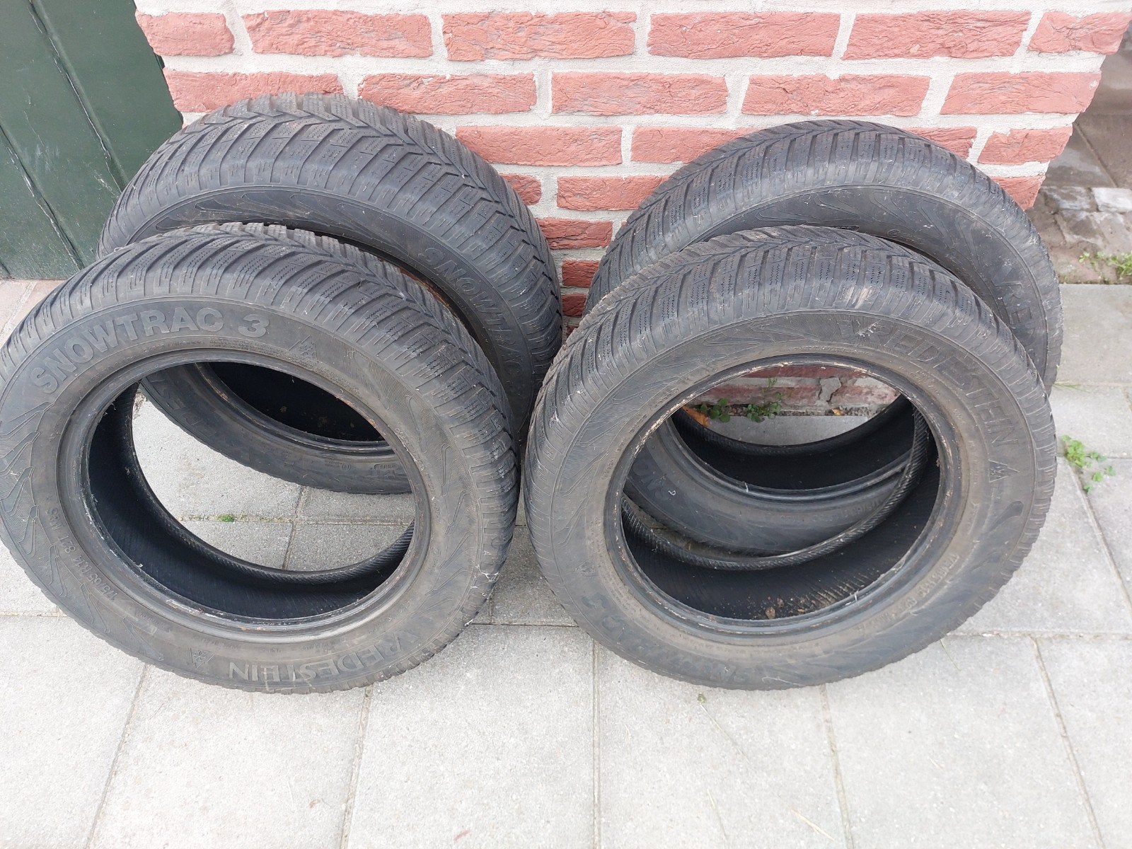 Vredestein Snowtrac 3 Winterbanden 175/65 R14, Ophalen, 14 inch, Gebruikt, 175 mm