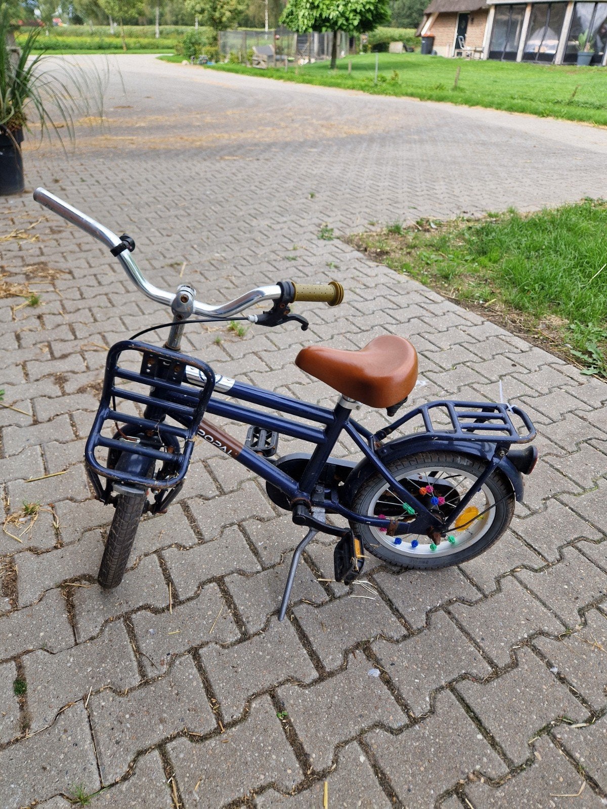 Leuk blauw fietsje, Ophalen, Gebruikt, Kinderkar, 20 tot 40 kg