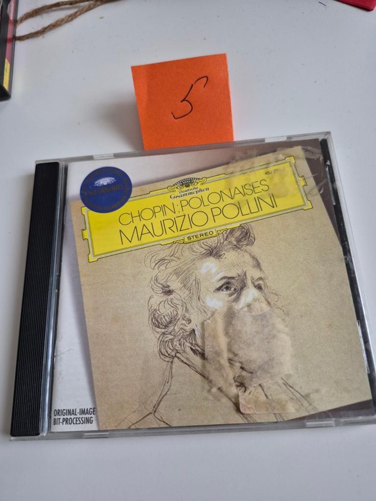 Chopin Polonaises - Maurizio Pollini CD, Ophalen of Verzenden, Romantiek, Gebruikt, Kamermuziek