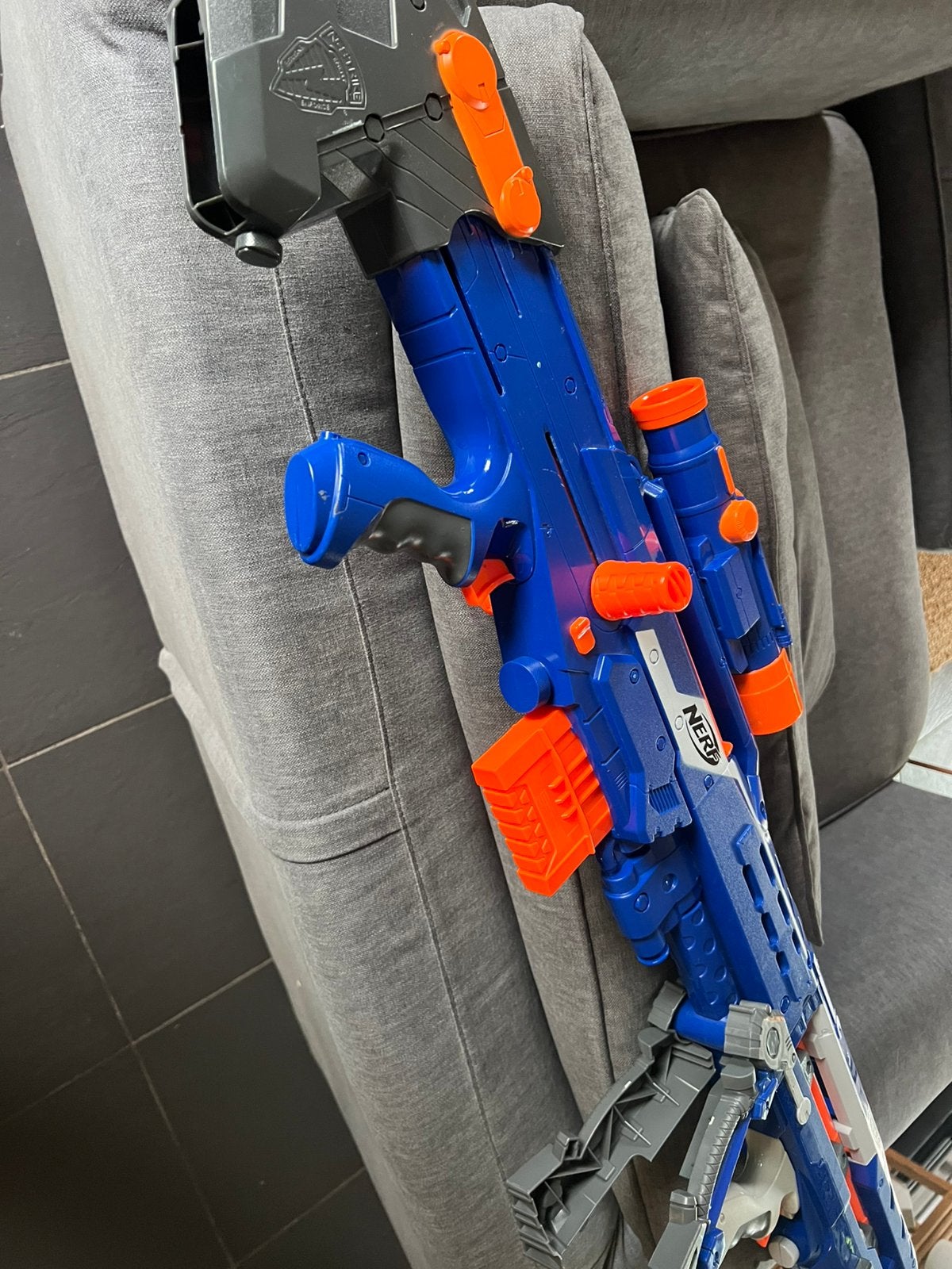 Nerf long shot, Ophalen, Zo goed als nieuw