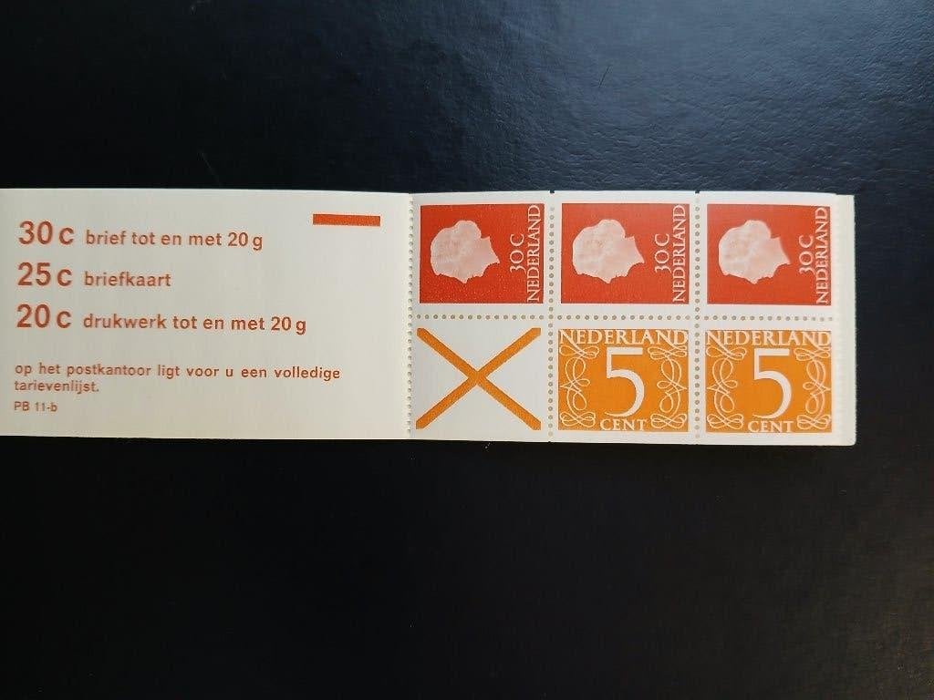 postzegelboekje PB11b, Ophalen of Verzenden, Na 1940, Postfris