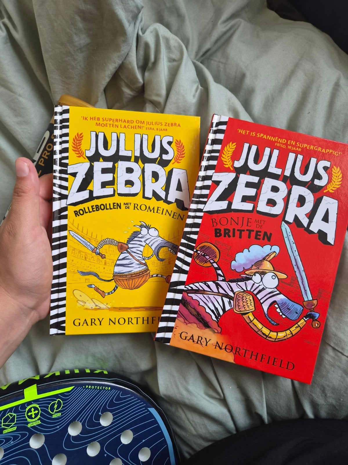 Julius Zebra: Rollebollen met de Romeinen & Bonje met de Bri, Ophalen of Verzenden, Zo goed als nieuw, Gary Northfield, Fictie algemeen