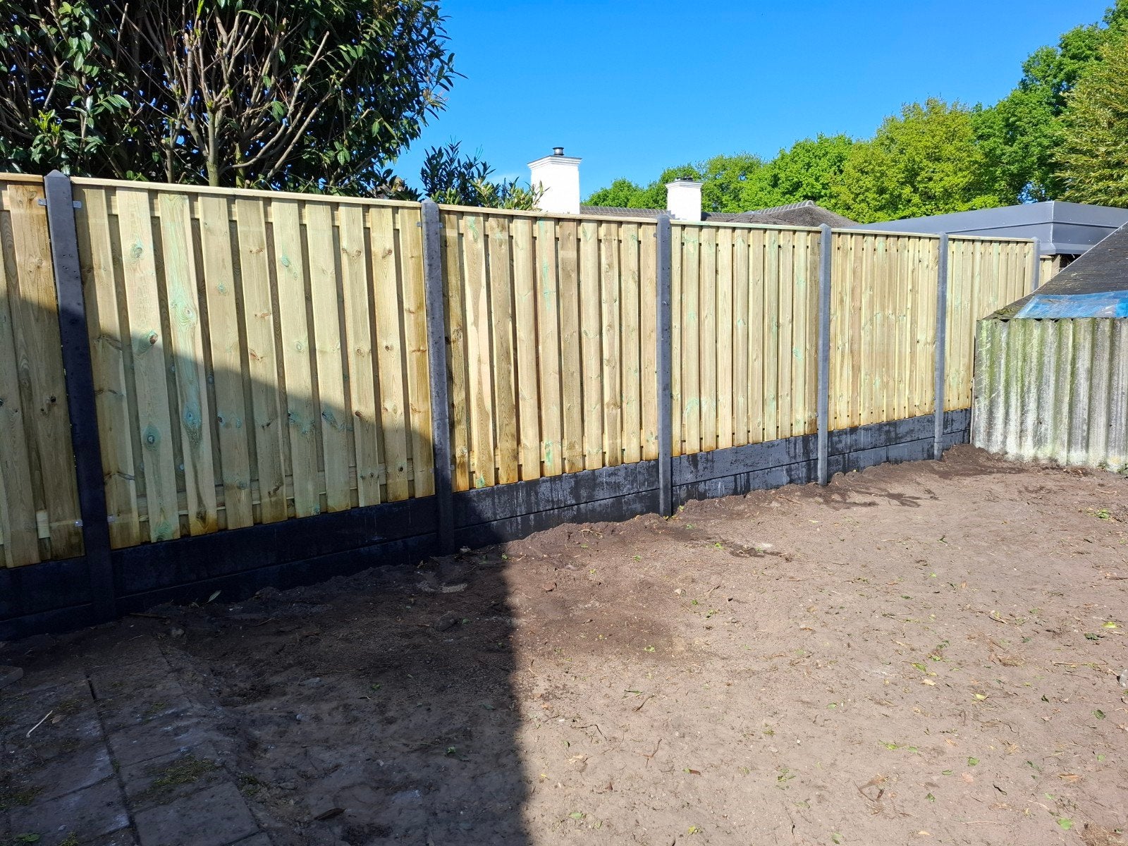 schutting plaatsen, Ophalen of Verzenden, Nieuw, 6 meter of meer