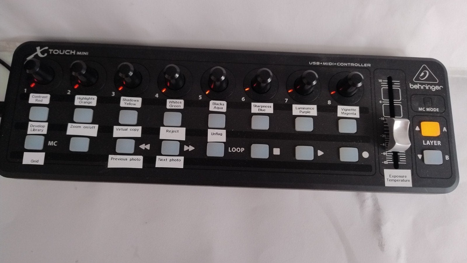 Behringer X-Touch Mini USB/MIDI Controller, Muziek en Instrumenten, Ophalen of Verzenden, Zo goed als nieuw