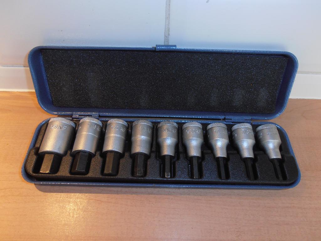 Zgan GEDORE inbus doppen set type IN 19 PA ., Ophalen of Verzenden, Nieuw