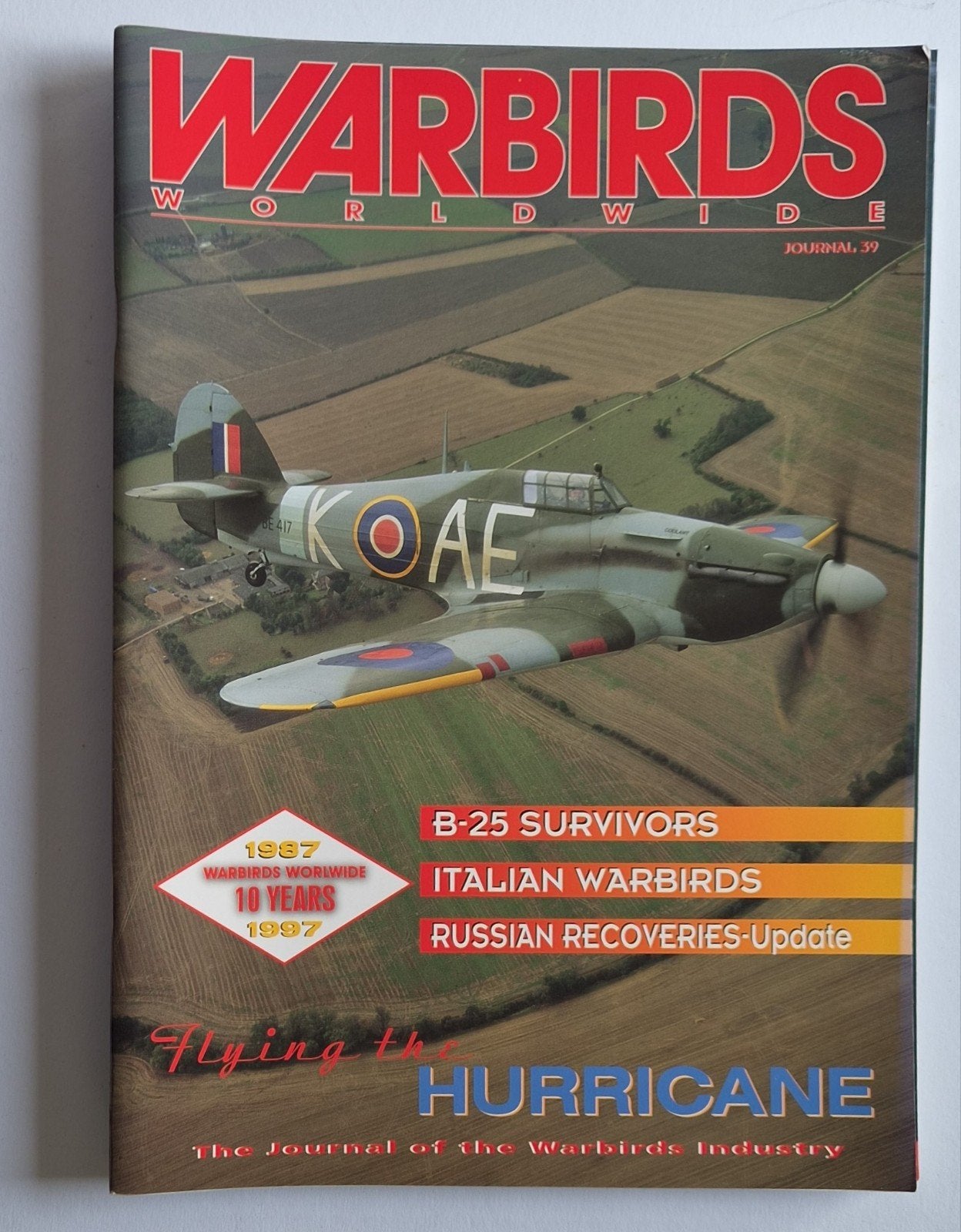 Warbirds Worldwide Journal 39 - Vliegtuigen Magazine, Ophalen of Verzenden, Gelezen, Overige typen