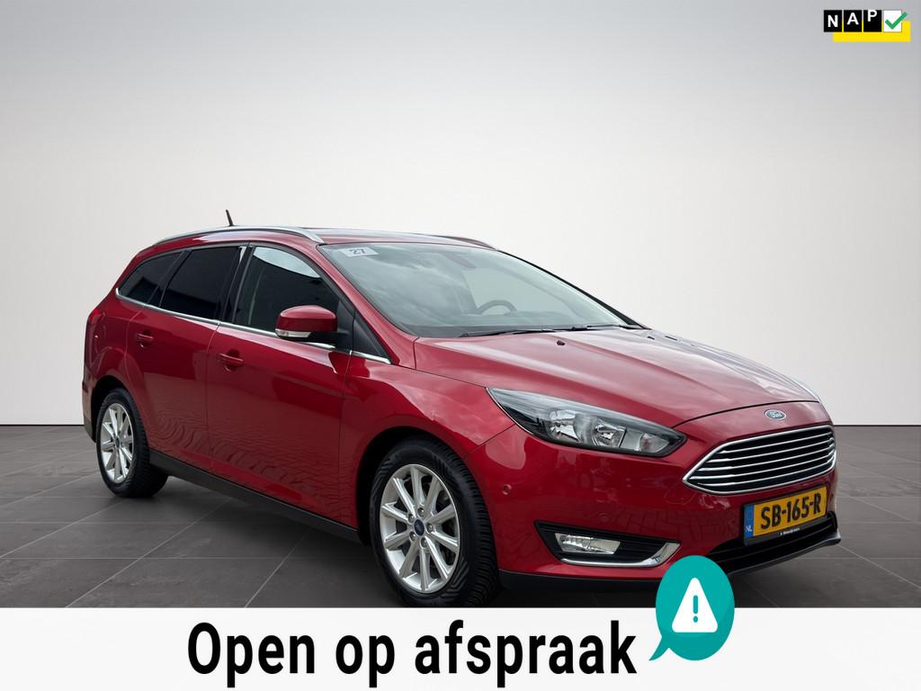 Ford Focus Wagon 1.5 Titanium Automaat|Camera|Clima|Navi|NAP, Auto's, Ford, 4 cilinders, 150 pk, Origineel Nederlands, 690 kg