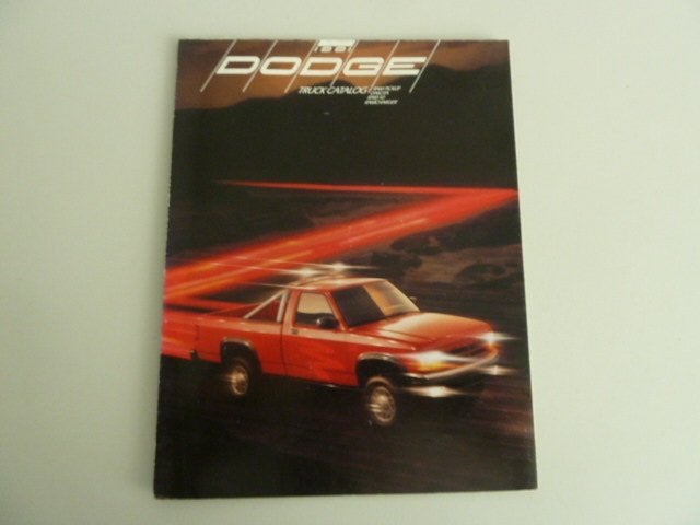 1991 Dodge Truck Catalog Brochure USA, Ophalen of Verzenden, Gelezen, Overige merken